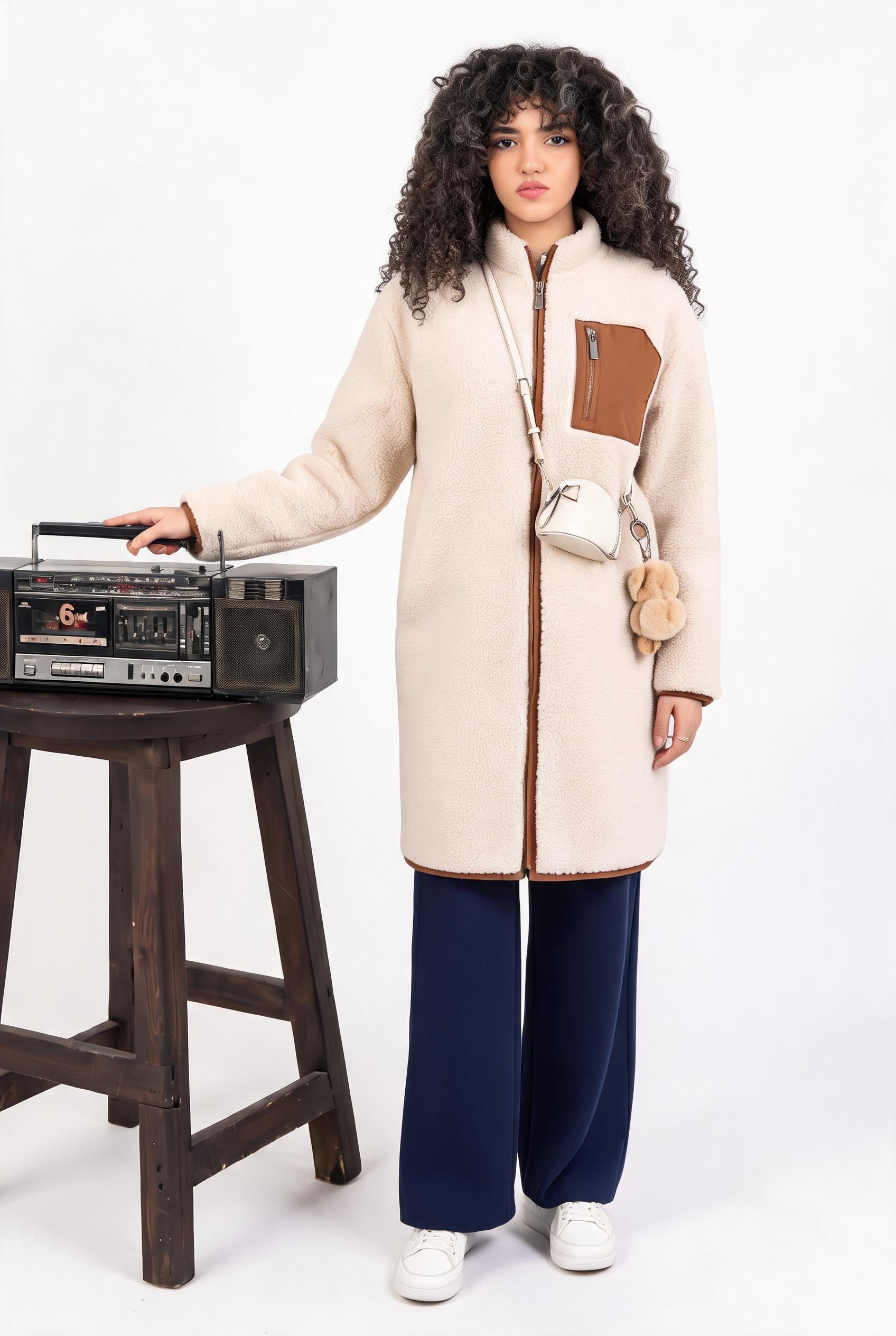 Pre Winter Sherpa Coat