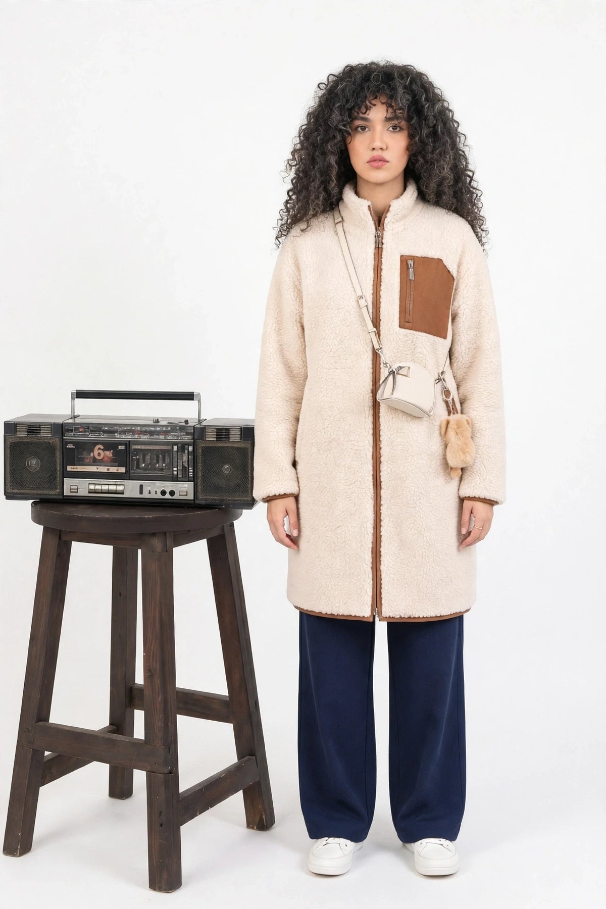 Pre Winter Sherpa Coat